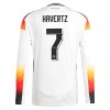 Maillot à Manches Longues Allemagne Kai Havertz 7 Domicile Euro 2024 Pour Homme